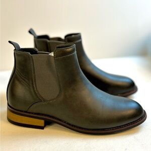 New Vance Landon Men’s Gray Ankle Booties / Size 7